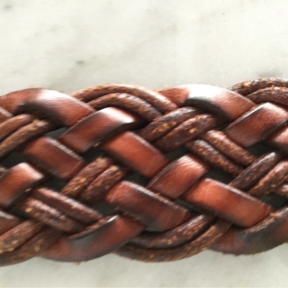 Vintage Mulberry woven belt size 26, brown - Picture 3 of 8